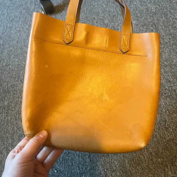 Madewell Tan Mini Tote - Picture 6 of 9